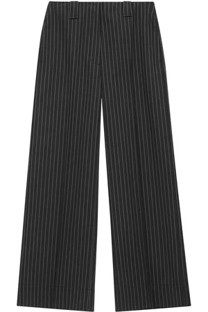 Ganni Pantalones anchos a rayas diplomáticas