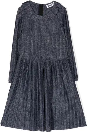 Molo Vestido Coralia plisado