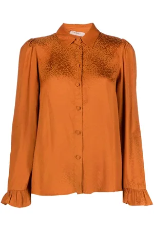 Twin-Set Camisa con volantes en los puños