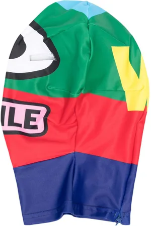WALTER VAN BEIRENDONCK Mascarilla con diseño colour block