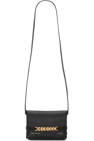 Victoria Beckham Bolso de mano con logo estampado