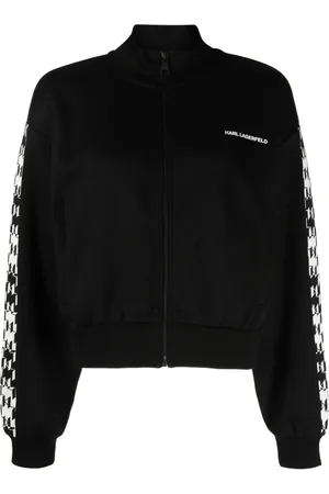 Karl Lagerfeld Chaqueta de chándal con monograma