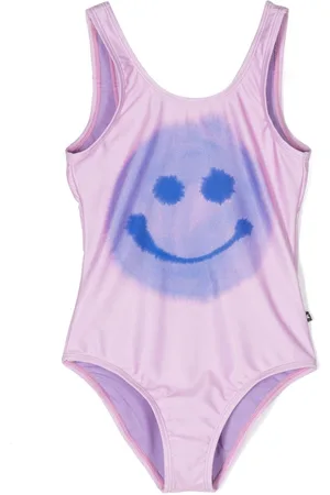 Molo Bañador Nika con smiley estampado