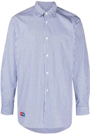 Comme des Garçons Camisa con parche Pixel de x Invader