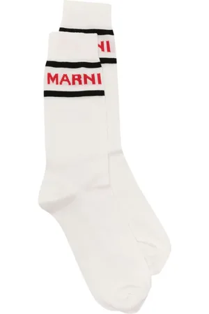 Marni Calcetines con ribete en contraste