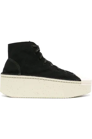 Y-3 Zapatillas con cordones y plataforma