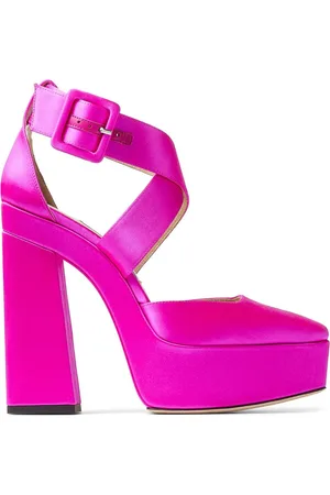 Jimmy Choo Zapatos Gian con plataforma de 140mm