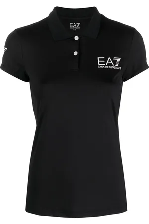 EA7 Polo con estampado Tennis Pro