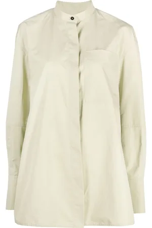Jil Sander Camisa sin cuello