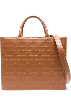 Elisabetta Franchi Bolso shopper Bold Monogram grande