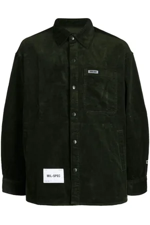 Izzue Camisa con parche del logo y botones