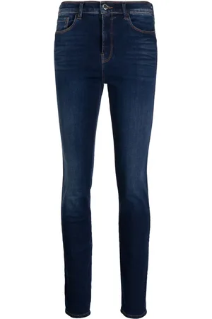 Emporio Armani Vaqueros skinny con logo bordado