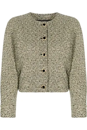 Alessandra Rich Chaqueta de tweed con lentejuelas