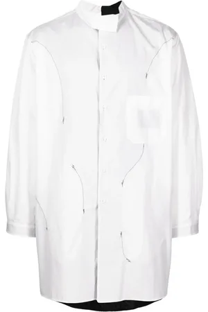 YOHJI YAMAMOTO Camisa reversible con paneles