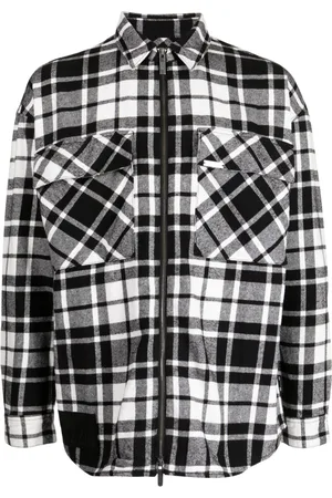 Izzue Camisa con cremallera y manga larga