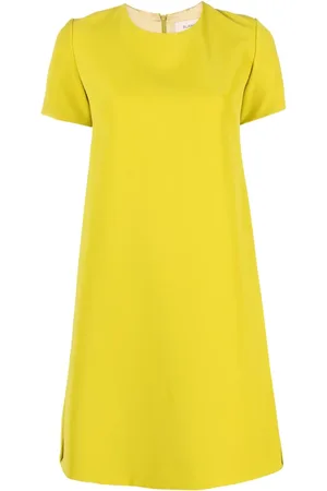 BLANCA Vestido corto acampanado