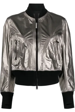 ISAAC SELLAM EXPERIENCE Chaqueta bómber metalizada