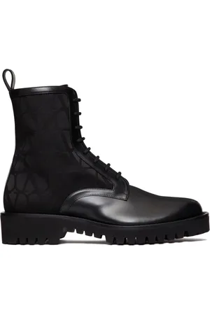 VALENTINO GARAVANI Botas militares Toile Iconographe