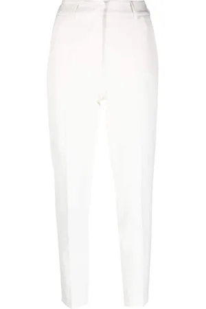 BLANCA Pantalones capri de talle medio