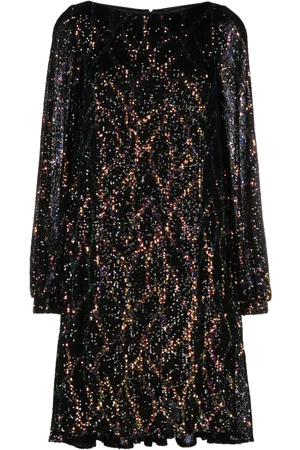 TALBOT RUNHOF Vestido con lentejuelas