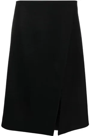 Stella McCartney Falda acampanada con abertura frontal