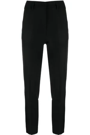 BLANCA Pantalones capri de talle medio