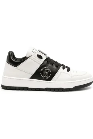 Roberto Cavalli Zapatillas Mirror Snake con apliques