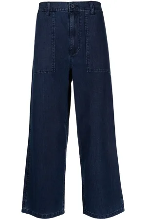 AGNÈS B. Pantalones capri de talle alto