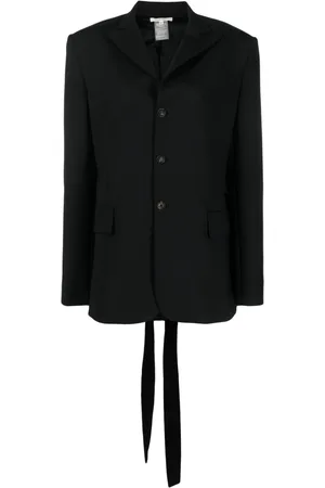 Nensi Dojaka Blazer con botones con correas