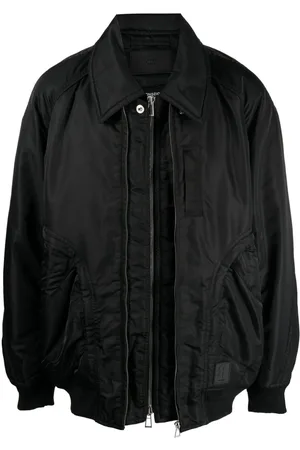 SONGZIO Chaqueta Meta MA-1 con cuello removible