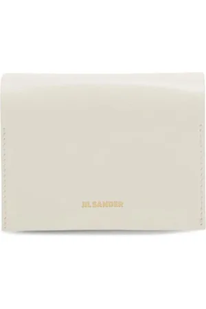 Jil Sander Tarjetero con sello del logo