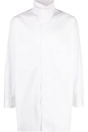 YOHJI YAMAMOTO Camisa con cuello plegable