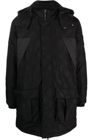 EA7 Chaqueta con capucha y parche del logo