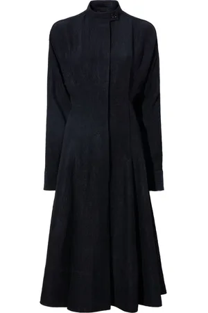 Proenza Schouler Vestido camisero Flou con efecto arrugado