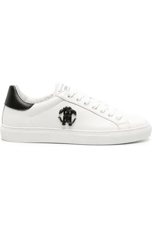 Roberto Cavalli Zapatillas Mirror Snake con apliques