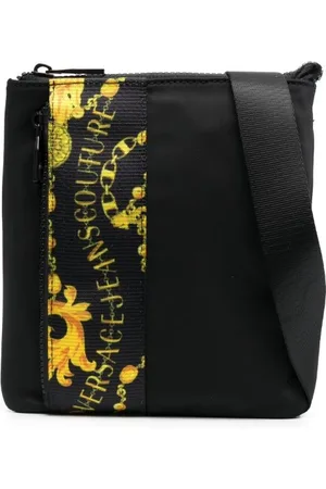 VERSACE Bolso messenger con logo