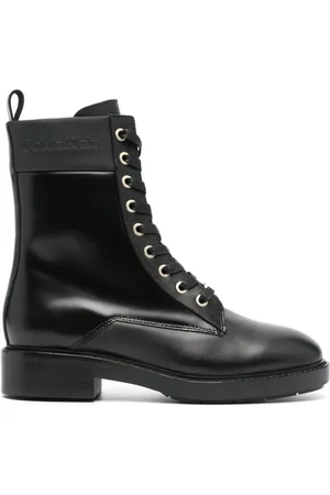 Calvin Klein Botas con placa del logo