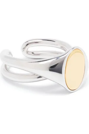 CHARLOTTE CHESNAIS Anillo con sello Initial