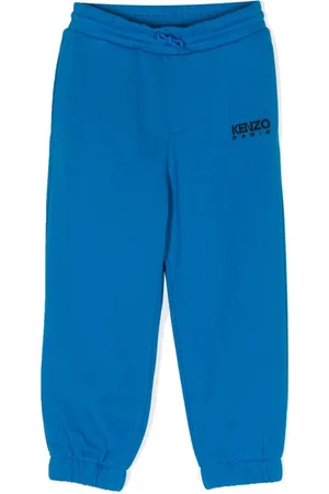 Kenzo Pantalones de chándal con logo bordado