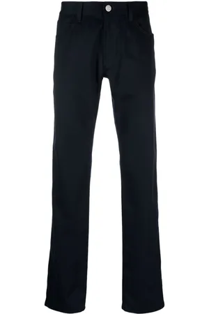 Giorgio Armani Pantalones rectos de cachemira