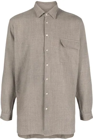 PAURA Camisa con bolsillos de solapa y botones