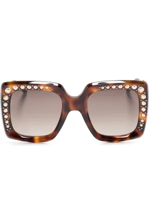 Carolina Herrera Gafas de sol con logo estampado