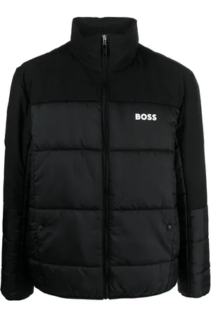 HUGO BOSS Plumífero con logo estampado