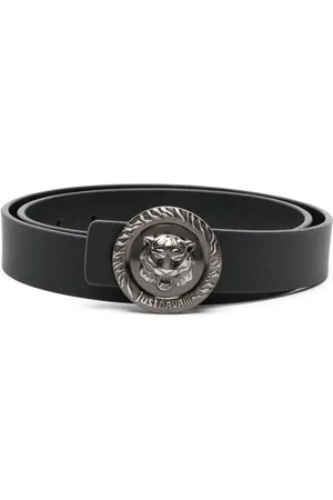 Roberto Cavalli Cinturón con hebilla Tiger Head