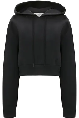 Victoria Beckham Sudadera con capucha y logo bordado