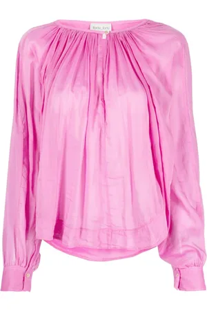 FORTE FORTE Blusa semitraslúcida