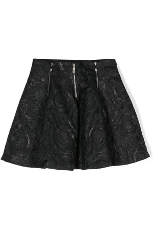 VERSACE Minifalda con motivo barocco