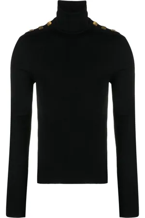Balmain Jersey con botones decorativos