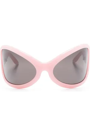Acne Studios Gafas de sol con montura redonda oversize