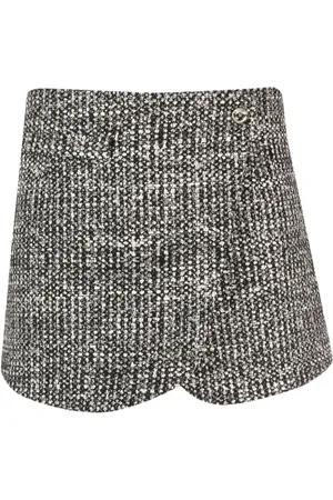 COPERNI Minifalda con diseño cruzado
